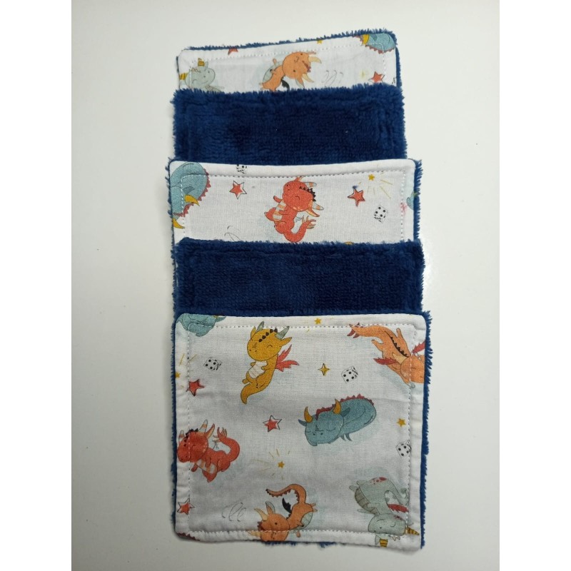 Lingettes DRAGON lot de 5