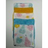 Lingettes lot de 5