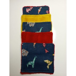 Lingettes lot de 5