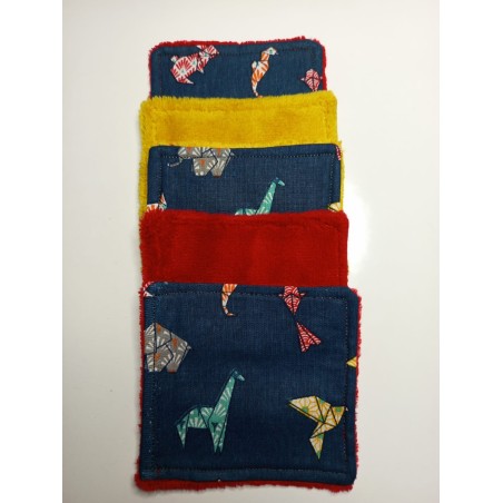 Lingettes lot de 5