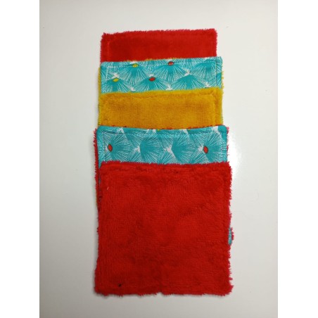 Lingettes lot de 5