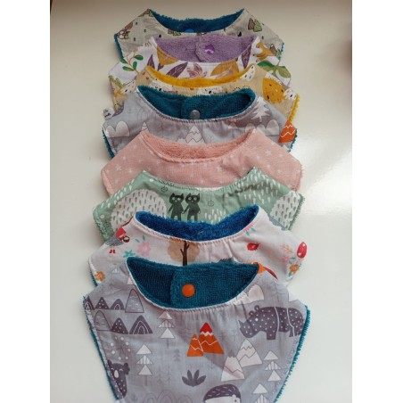 Bavoir Bandana – Style & Douceur pour Bébé