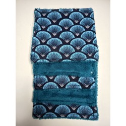 Lingettes bleu lot de 5