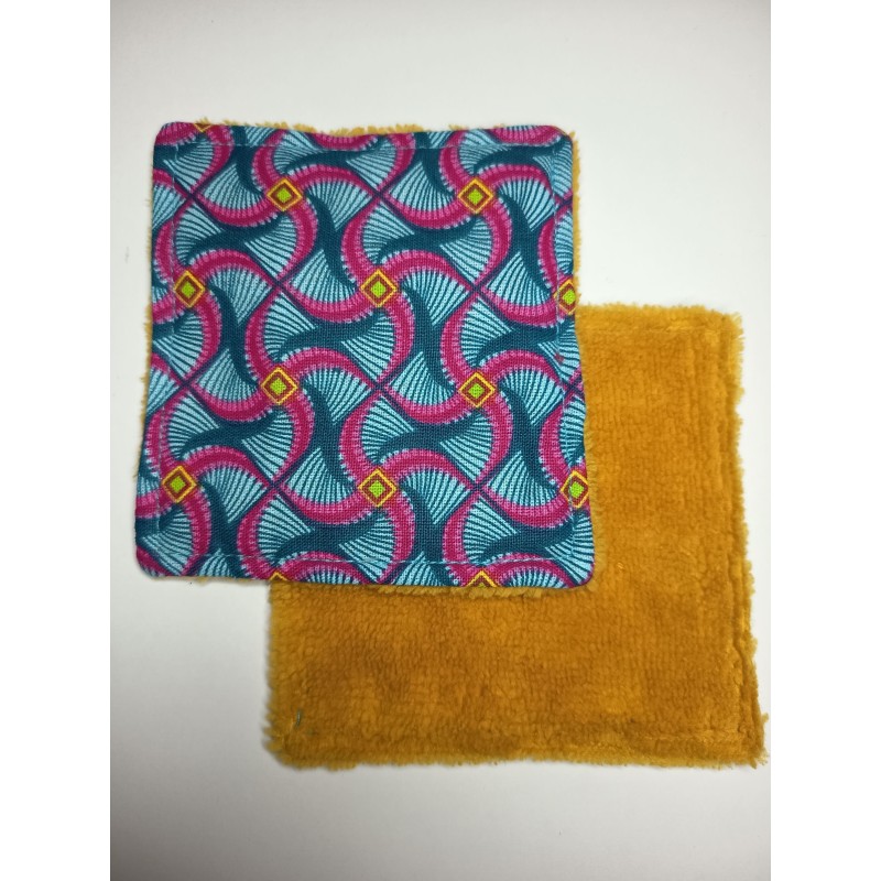 Lingettes colorés lot de 5