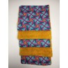 Lingettes colorés lot de 5