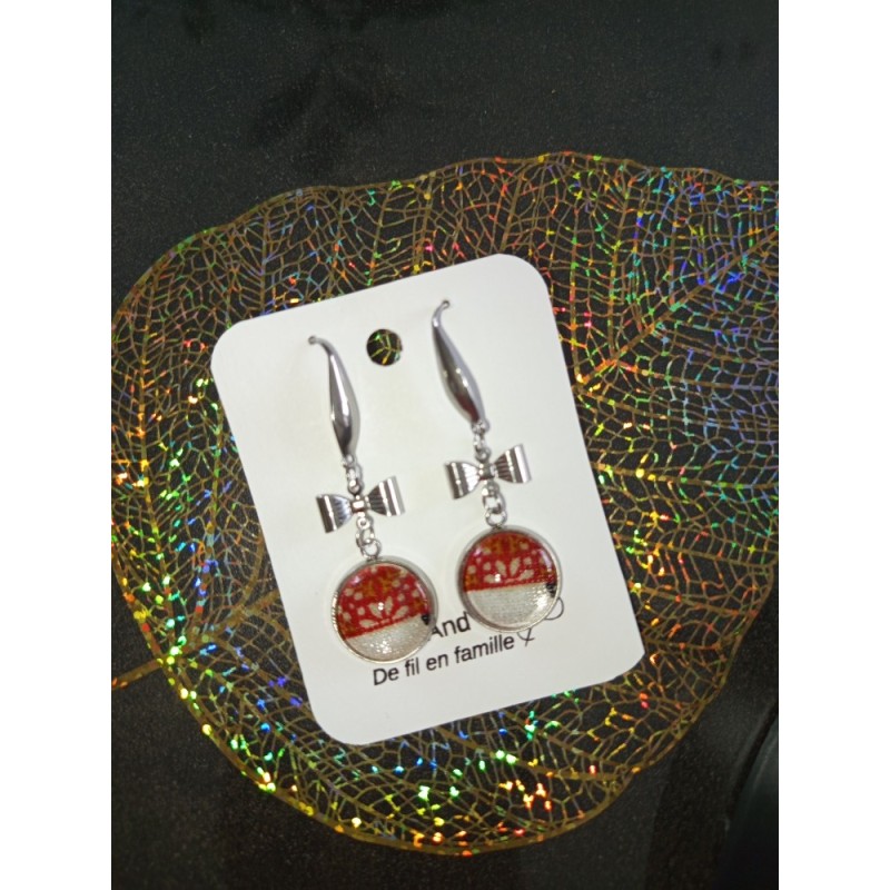 Boucles d'oreilles nœud