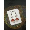 Boucles d'oreilles nœud