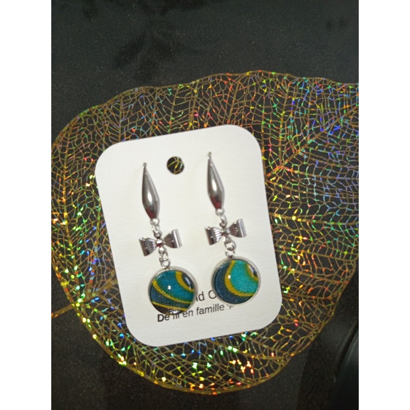 Boucles d'oreilles nœud