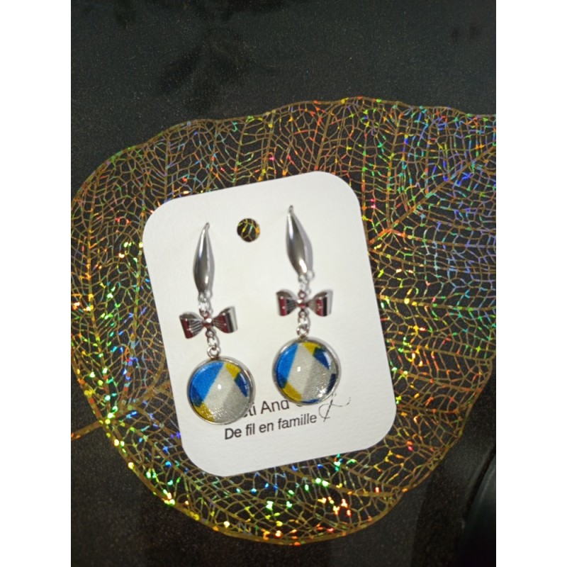 Boucles d'oreilles nœud