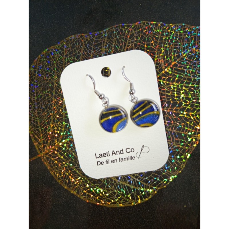 Boucles d’oreilles rondes