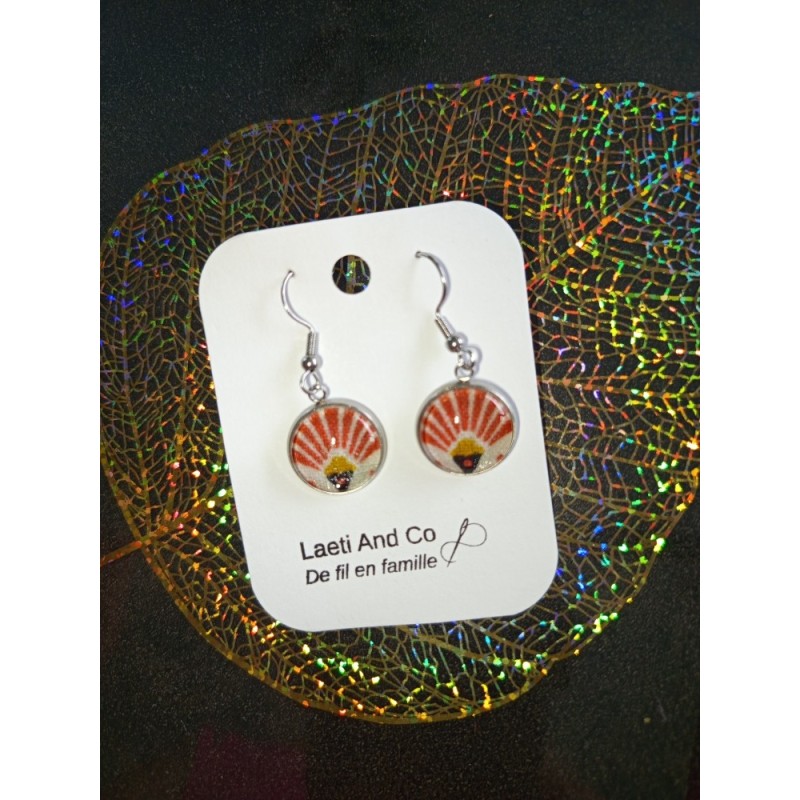 Boucles d’oreilles rondes