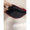 Trousse rouge et dorée