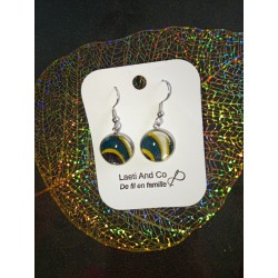 Boucles d’oreilles rondes