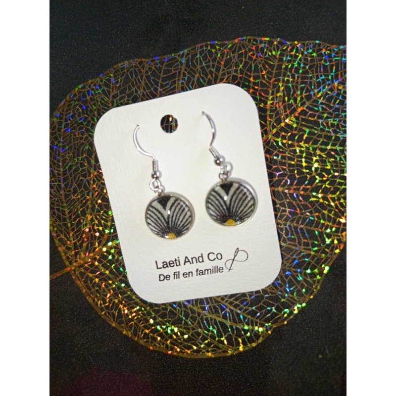 Boucles d’oreilles rondes