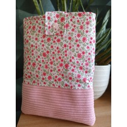 Pochette à livre floral