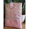 Pochette à livre floral