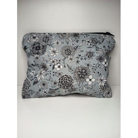 Trousse coton fleuri