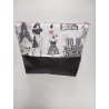 Trousse chic avec fond (fermeture rose)