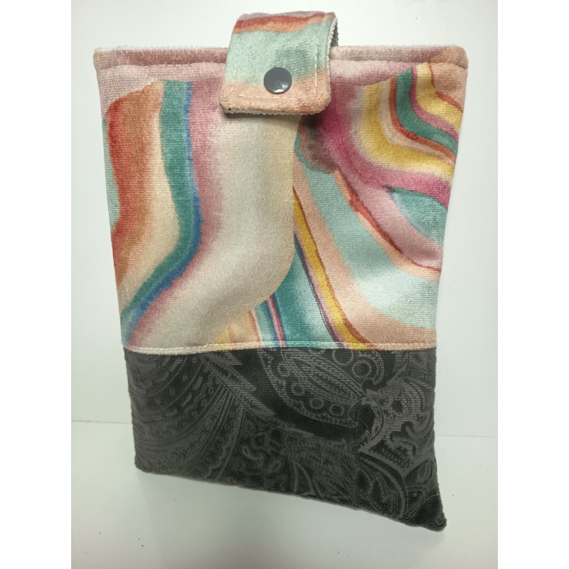 Pochette à livre arc-en-ciel