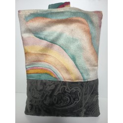 Pochette à livre arc-en-ciel
